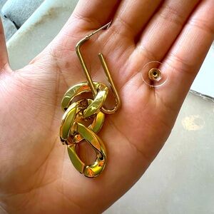 S925 Post Silver Fashion Earrings/ 2 separate pieces 2 ways design to wear